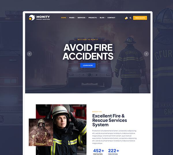 CCTV & Security WordPress Theme